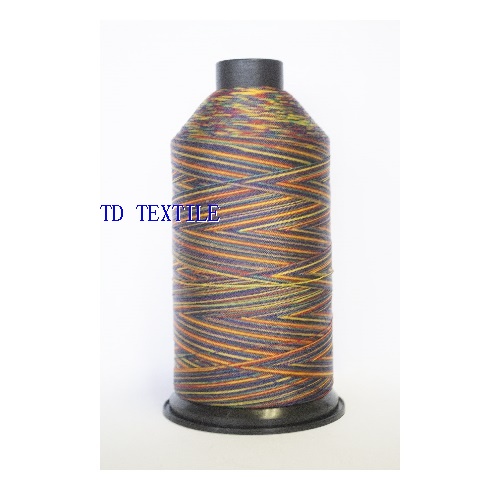 Available sizes of Bonded Variegated Sewing Thread in TD Company Available sizes of Bonded Variegated Sewing Thread in TD Company